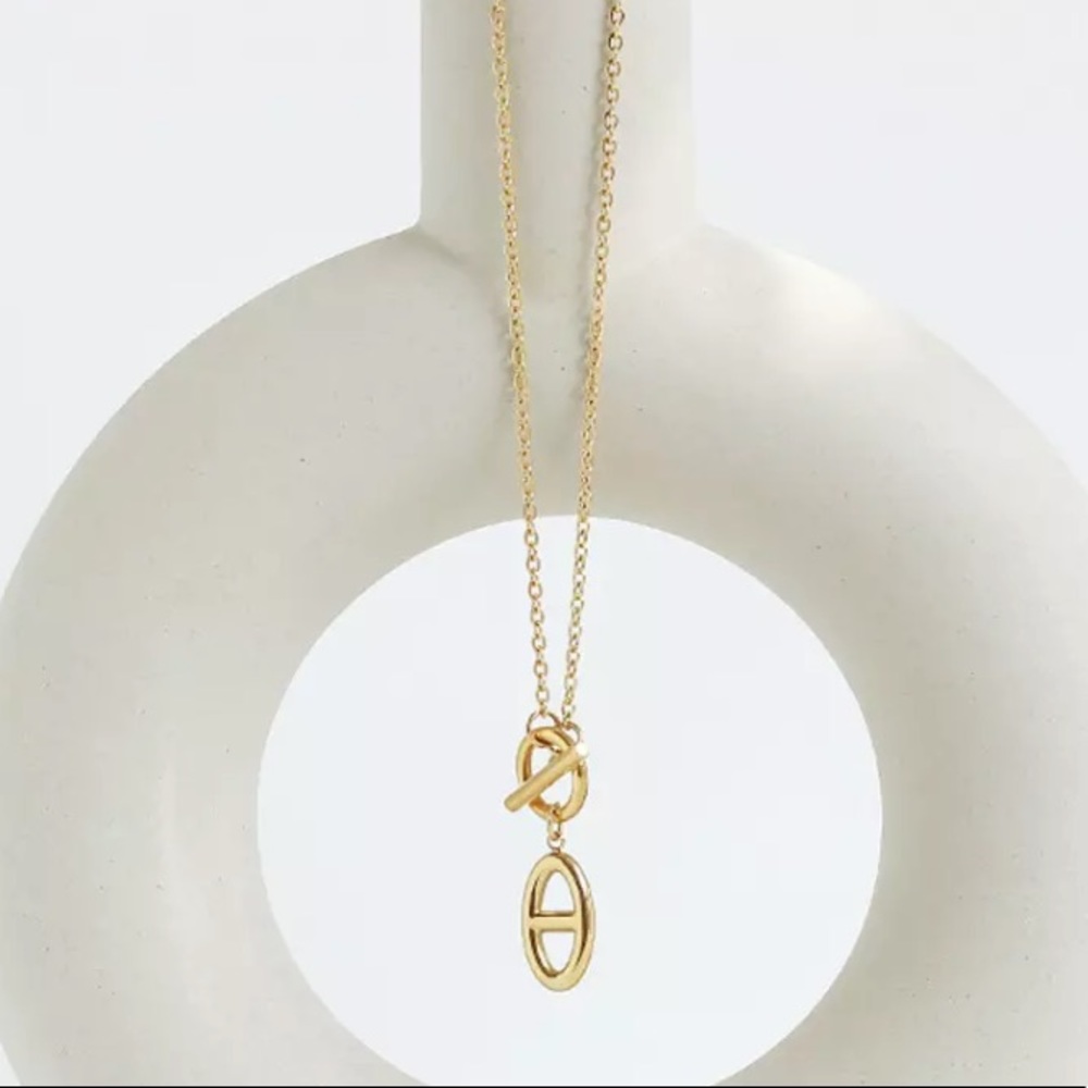 Buckle pendant necklace - Picture 5 of 8
